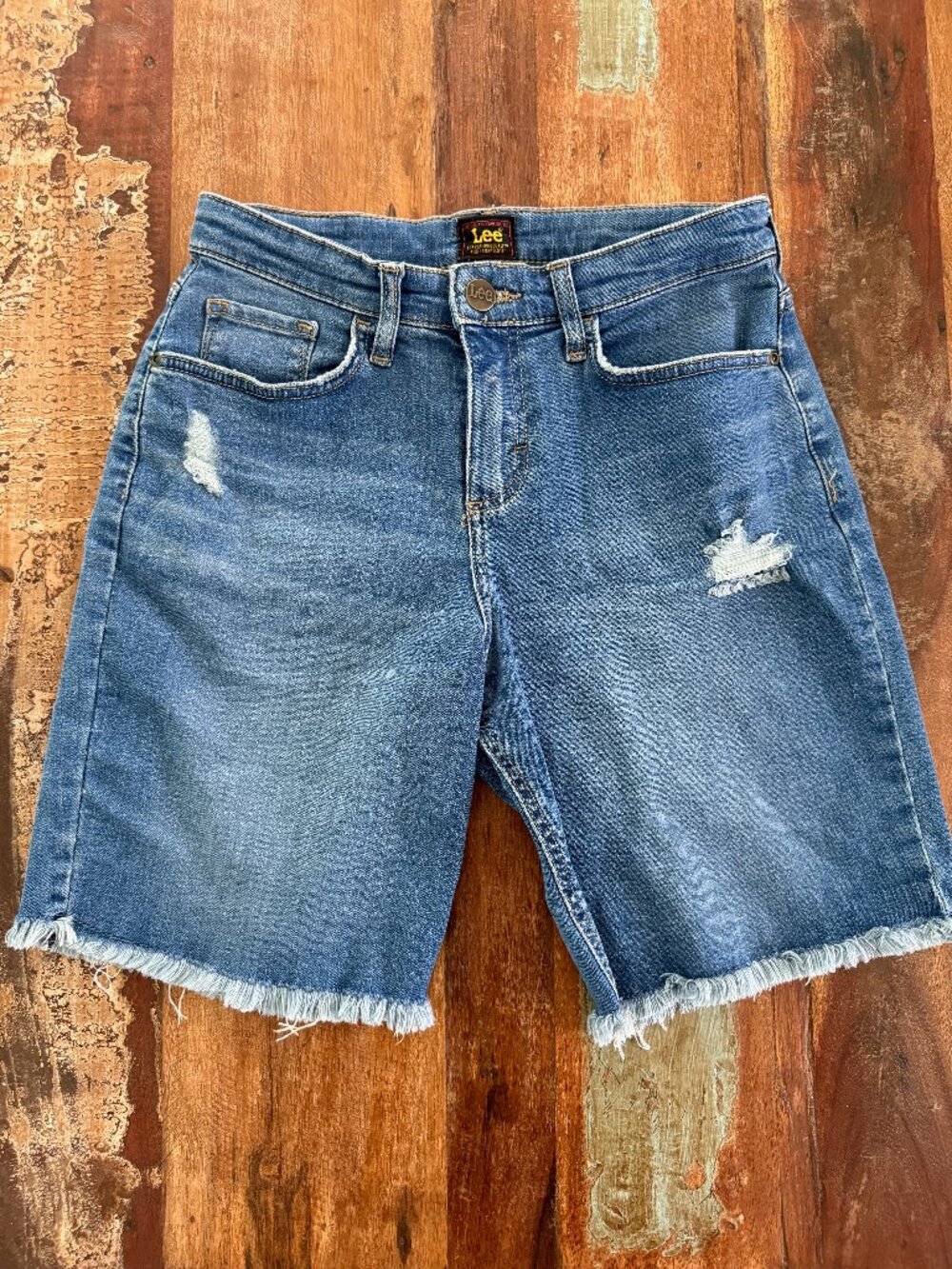 Lee Denim Bermuda Shorts Size 2
